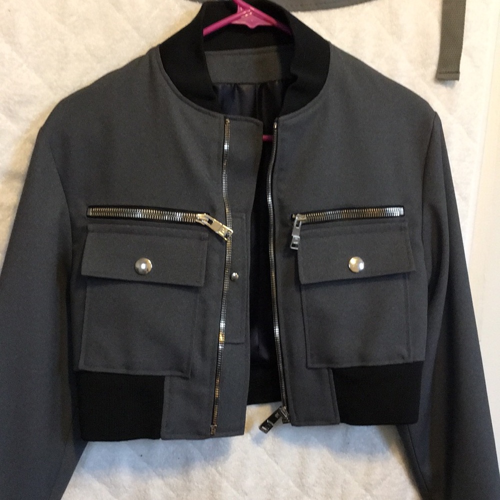 Paco Rabanne Cropped Military Jacket